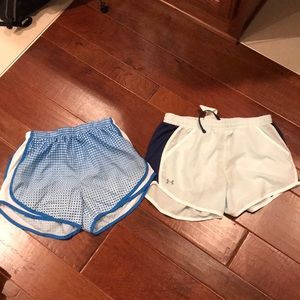 Nike and UA running shorts (will sell separate)